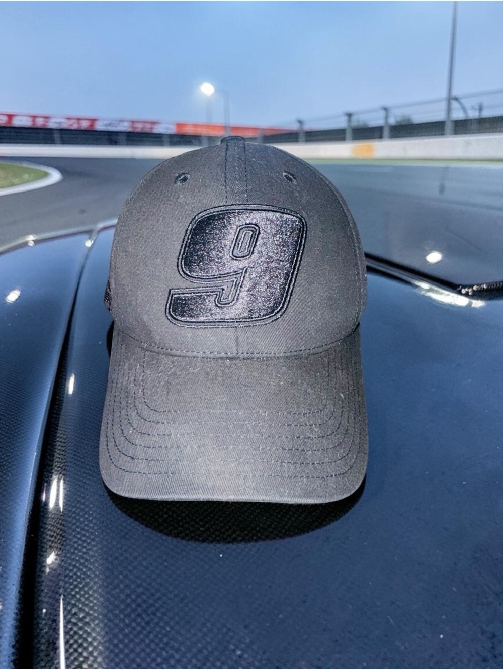 Chase Elliott Hat - Adjustable All Black #9 -Hendrick Motorsports EUC - Picture 1 of 6